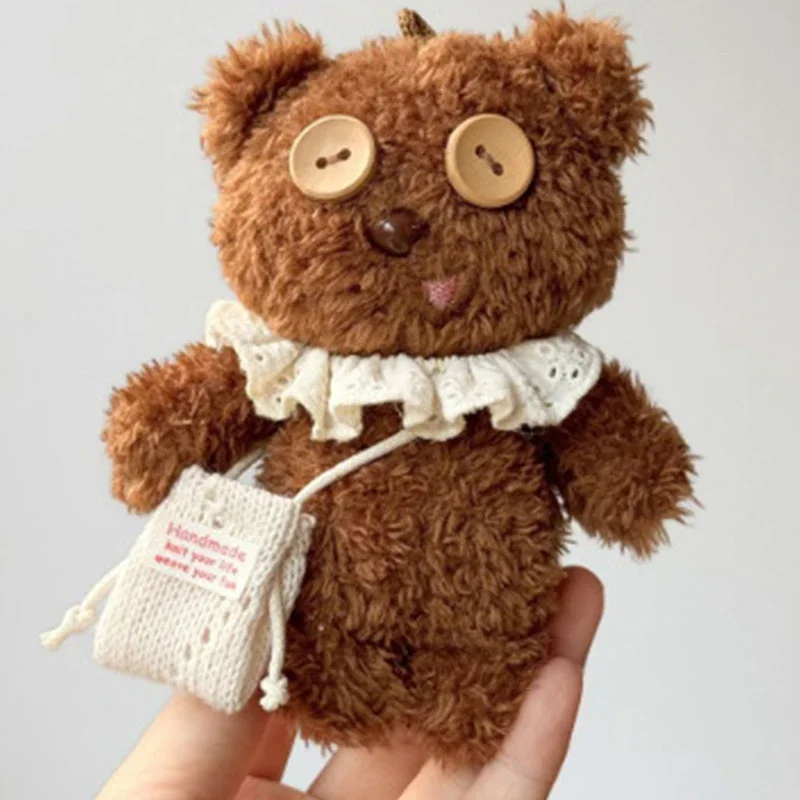 Doll Simulation Knitting Shoulder Bag Crossbody Bag For 15-17cm Doll Mini Bags Plush Dolls Clothes Accessories