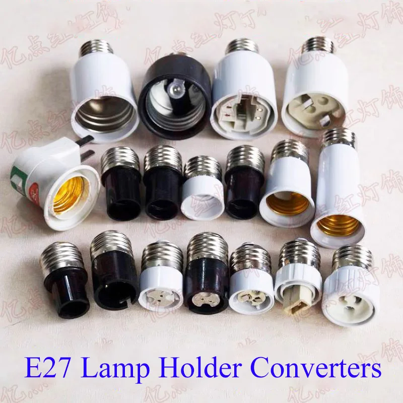 

LED Lamp Holder Converter Bulb Socket Lamp Holder E27 Adapter Lamp Holder E27 Extentor E27 to E12 E27 to E14 E27 to E17 E40 MR16