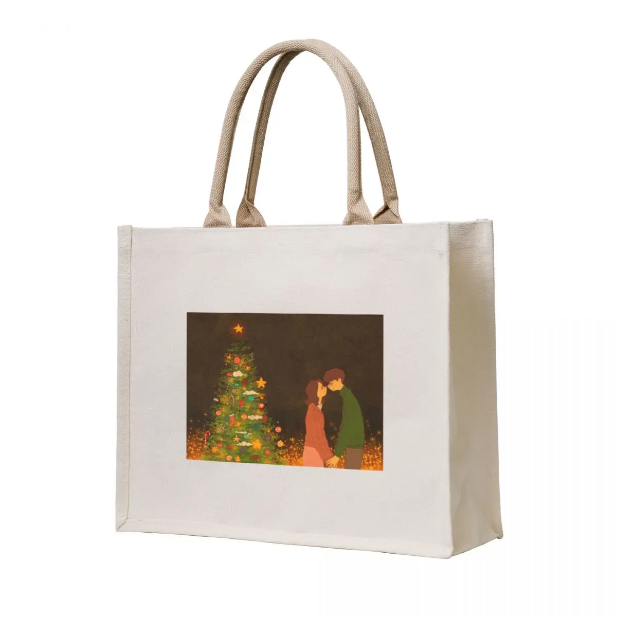 

Puuung Illustration No.425 Tote Bag custom fabric bag Portable shopping bag Big women