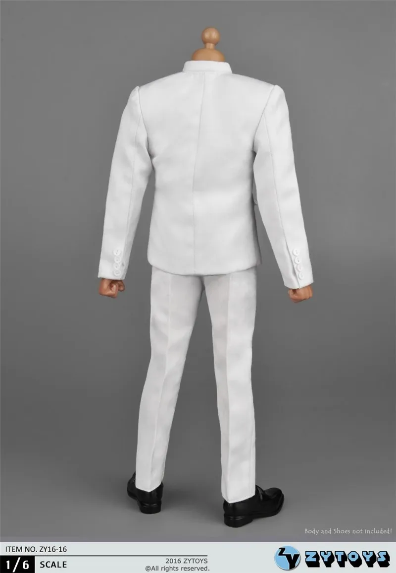 ZYTOYS 1/6 兵士 ZY16-16 中国チュニックスーツ服模型玩具アクセサリーフィット 12 ''アクションフィギュアボディ在庫