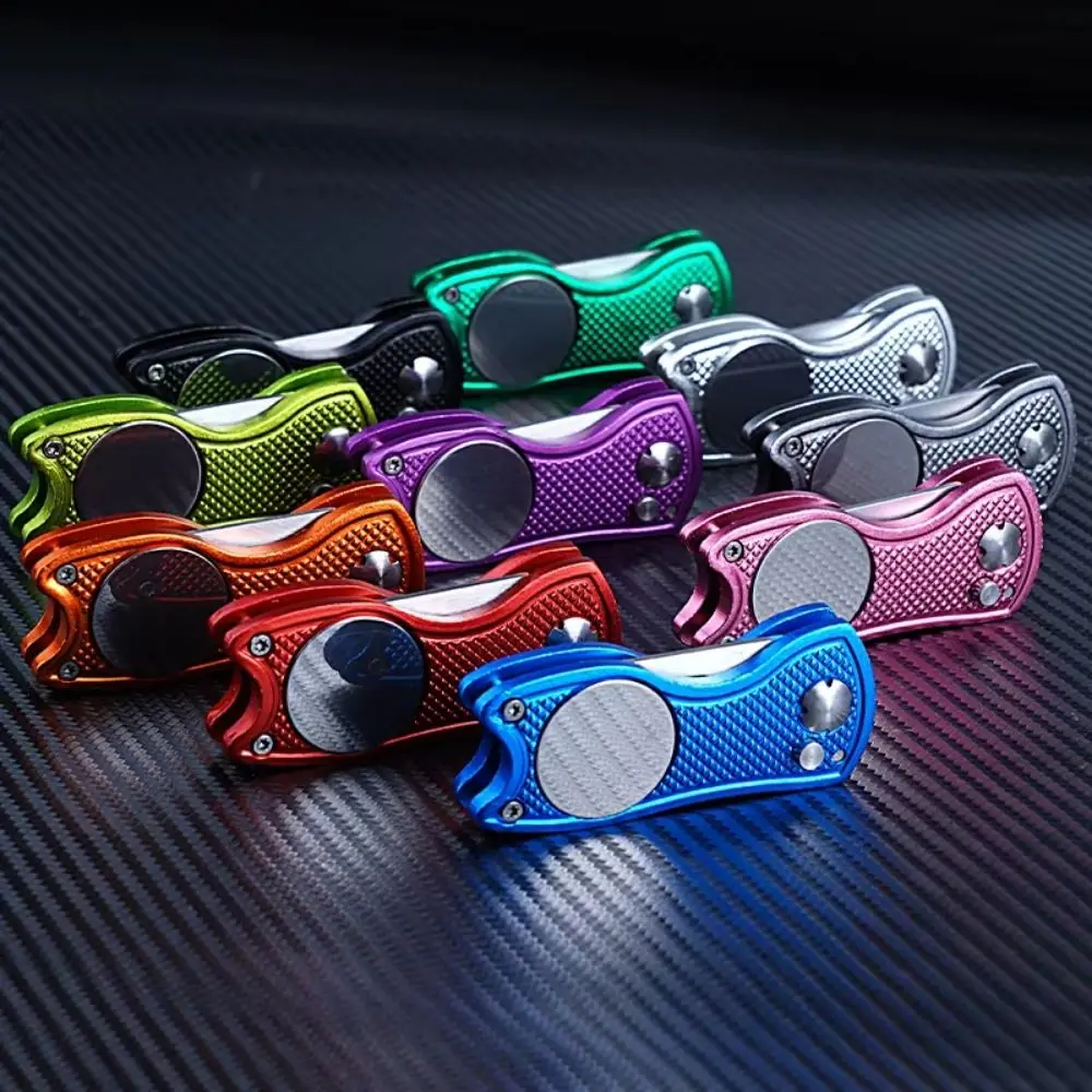 

Магнитный маркер для гольфа Divot, инструмент для ремонта, всплывающая кнопка, складной инструмент для ремонта гольфа, прочная вилка для ремонта гольфа из алюминиевого сплава