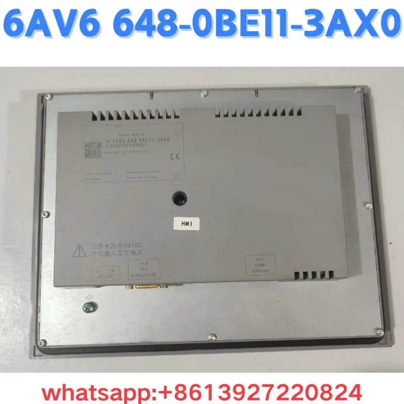 Painel de toque usado 6AV6 648-0BE11-3AX0 teste OK Transporte rápido
