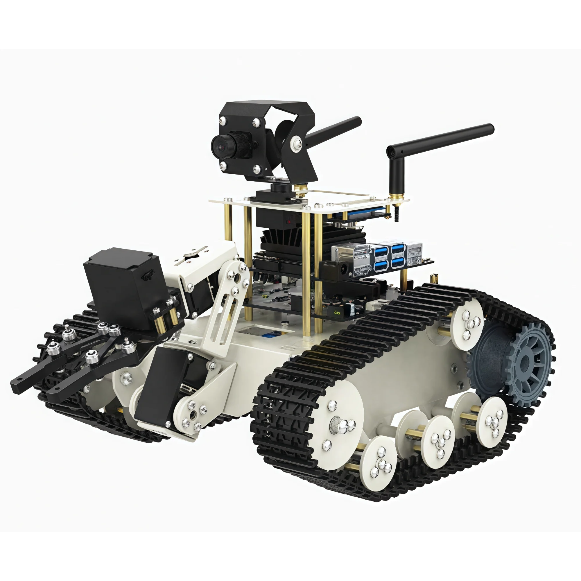 آلة JETSON للسيارة AI Vision ROS ذراع آلي للذكاء الاصطناعي القيادة المستقلة بيثون راسبيري بي 5