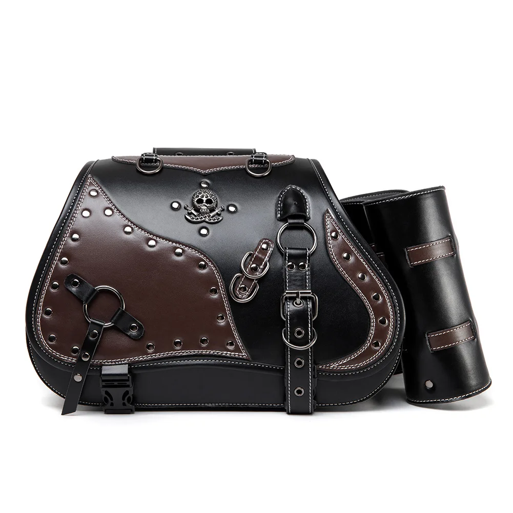 American Retro Harley Motorcycle Accessories Modified Side Luggage Prince Cruise Equipment Bag Modified Hanging Bag