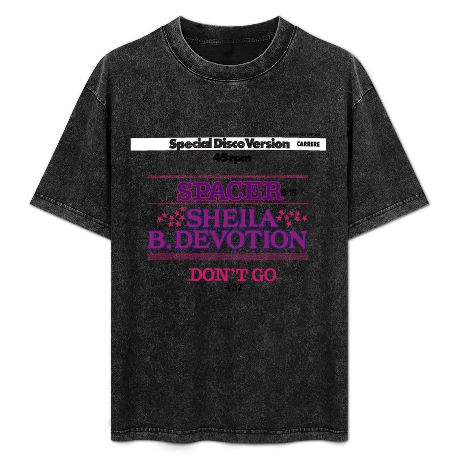 SHEILA B DEVOTION - Camiseta con estampado gráfico original (SPACER, estilo retro)