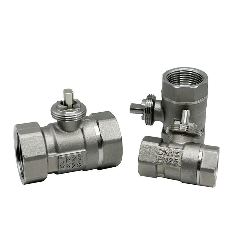 DN15 DN20 DN25 Motorized Stainless Steel Ball Valve Body Electric Thread Ball Valve Body