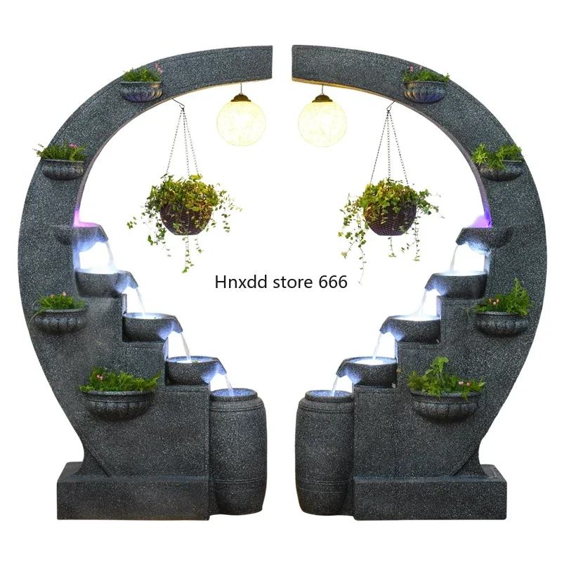 Large European indoor fountain water feature decoration
