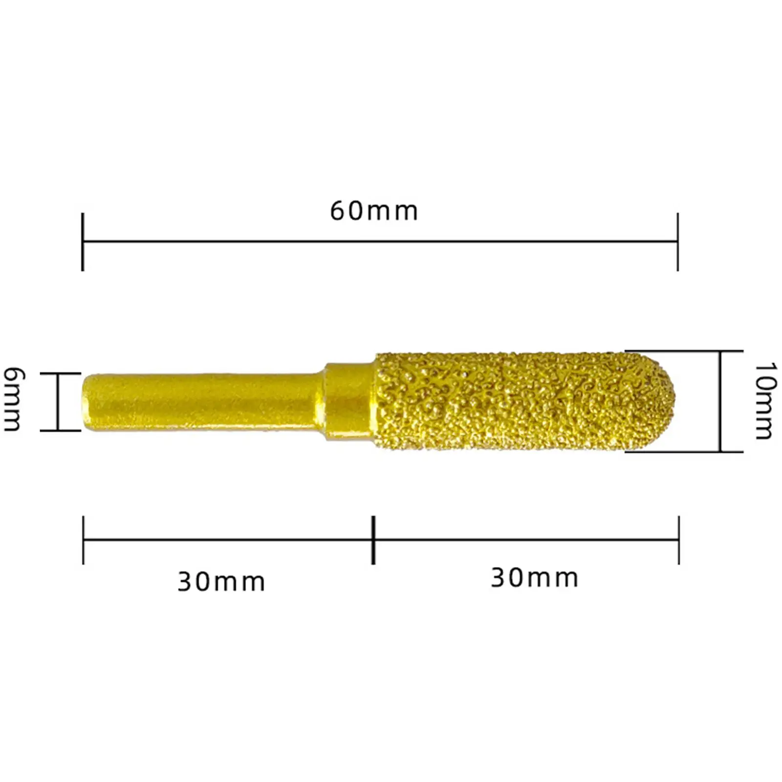 Diamond Grinding Burr Drill Bit Grinding Bit Universal Grinding Head,Grinding Mounted Point for Polishing Metal Stone Carving