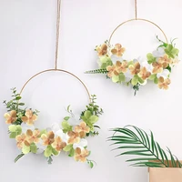50/100/200Pcs 4.5cm Silk Artificial Hydrangea Flowers Petal Fake Flower for Home Room Decor Wedding Decoration Party Supplies 4