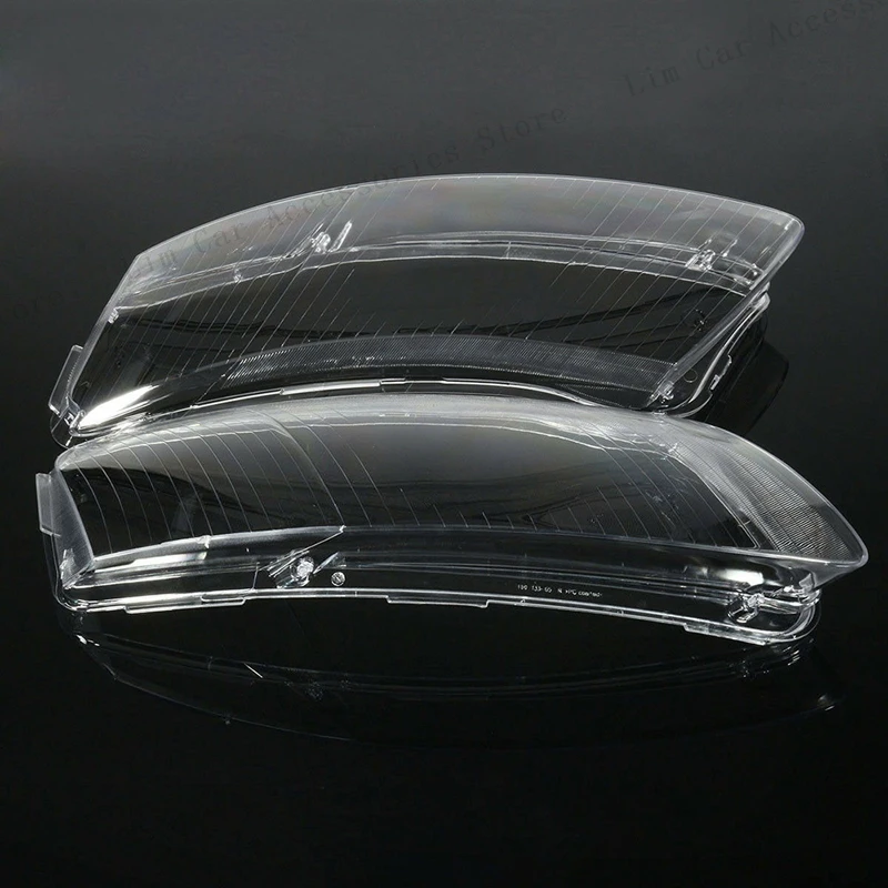 For Audi A6 C6 2006-2011 Left or Right Transparent Headlight Lens Headlamp Lampshade Cover Lens Light Protection Shell view 6