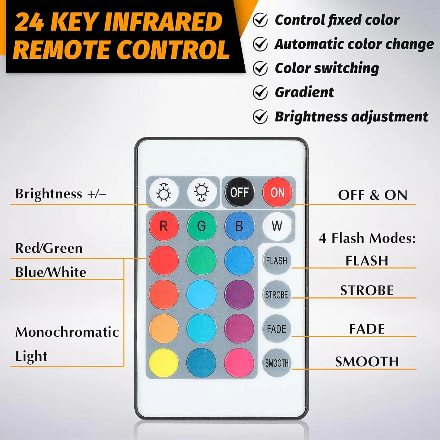قاعدة حامل إضاءة LED خشبية مقاس 3.94 بوصة مع جهاز تحكم عن بعد لعرض فني الراتنج والزجاج والكريستال (8 قطع)