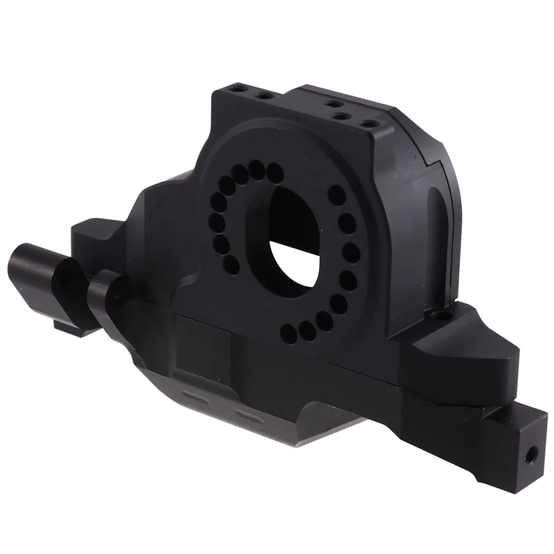 Aluminum Alloy TRX4 Motor Mount Plate Upper Spur Gear Cover For 1/10 RC Crawler Car TRX-4 Black