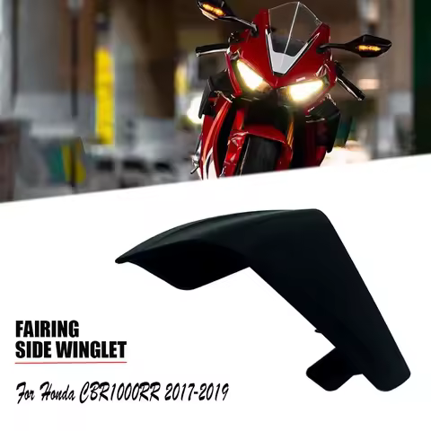 For Honda CBR1000RR 2017 2018 2019 Motorcycle Accessories Air Aerodynamic Spoiler Fixed Wing Fairing Side Spoiler Side Wings