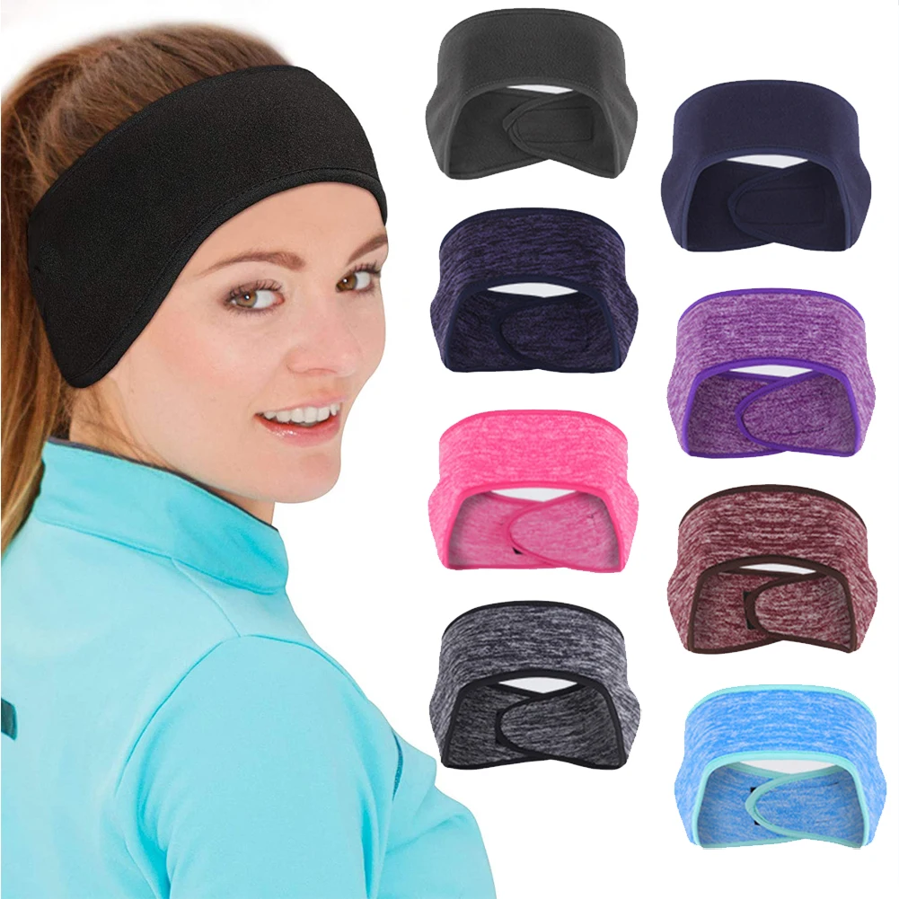 

Adjustable Elastic Ear Warmer Headband Winter Sweatband Running Headband Ear Warmer Men Women Outdoor Skiing Sports Headscarf