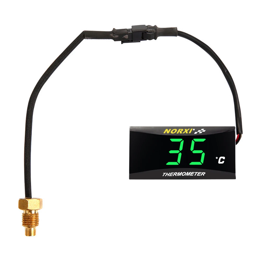 Motorrad-Wassertemperatur-Minimessgerät für XMAX250 300 NMAX CB 400 CB500X Sensor Thermometer Temp Gauges Scooter Racing