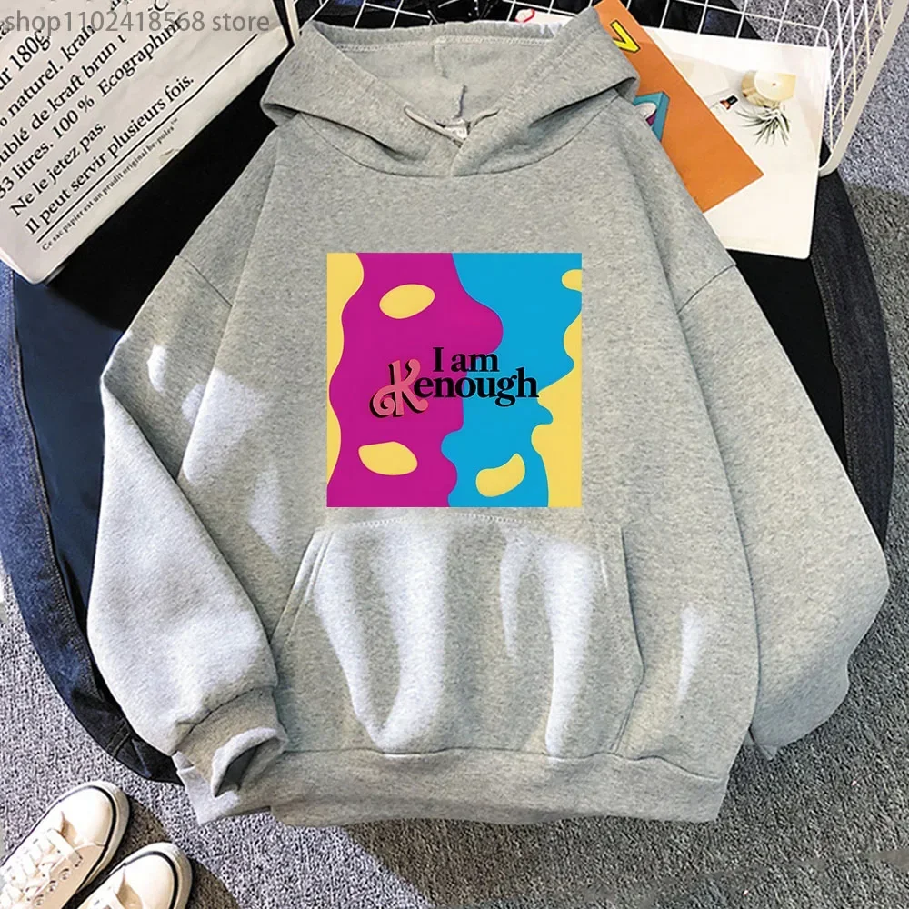 Hot Movie Ik Ben Kenough Sweatshirt Kleur Roze Print Hoodies Grappige Cartoon Kleding Vrouwen Streetwear Mannen Casual Unisex Sudaderas