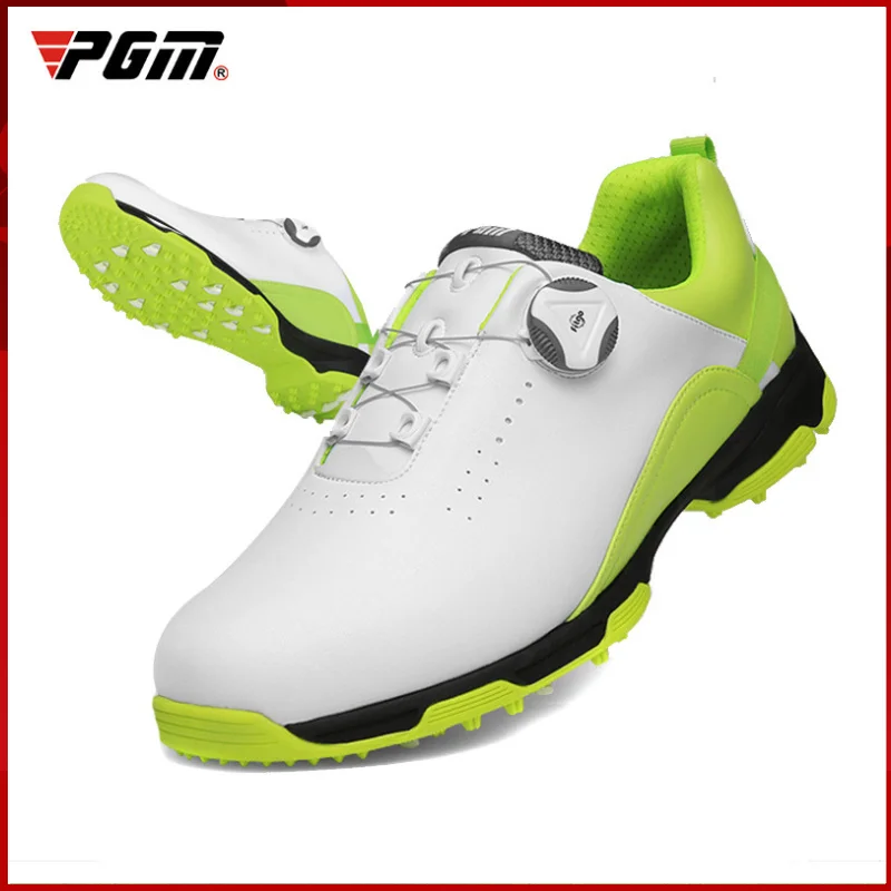 

Brand PGM Waterproof Golf Shoes Men Comfortable Golf Sneakers Spikeless Sports Shoes Walking Outdoor Sport Golfing Footwear