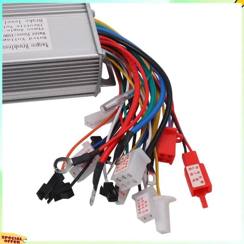 

TURE 4X 72V 1500W Electric Bicycle Controller Scooter Brushless Dc Motor Speed Controller