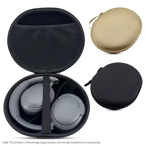 Hard EVA Storage Bag for Bose QC45 QC35 QC25 Headphone for Anker Q10 Q20 Q30 Q45 Headset Travel Carrying Case