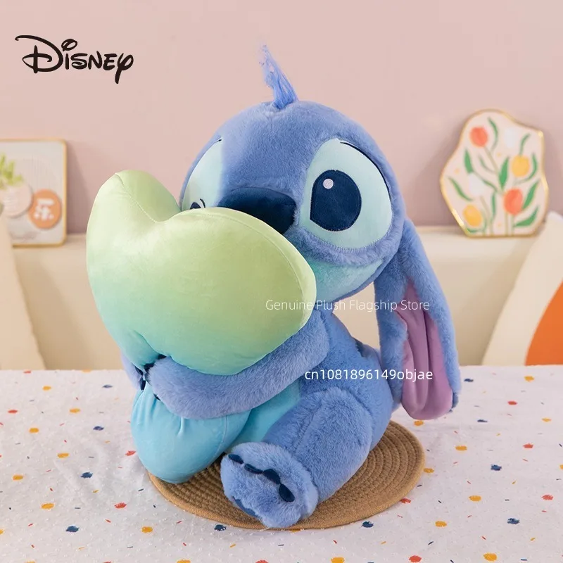 

45/60cm Big Size Disney Lilo & Stitch Cartoon Anime Plush Stuffed Doll Room Decoration Peluche Pillow Ornaments Children's Gifts