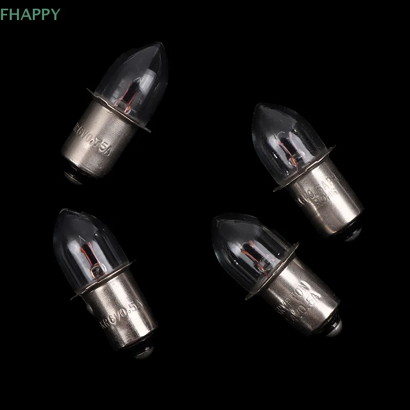 Bombillas Base P13.5S, linterna de estilo antiguo, 2,4 V, 3,6 V, 4,8 V, 6V, 7,2 V, 0,4a, 0,5a, 0,75a, bombillas de repuesto, antorchas, lámpara de trabajo
