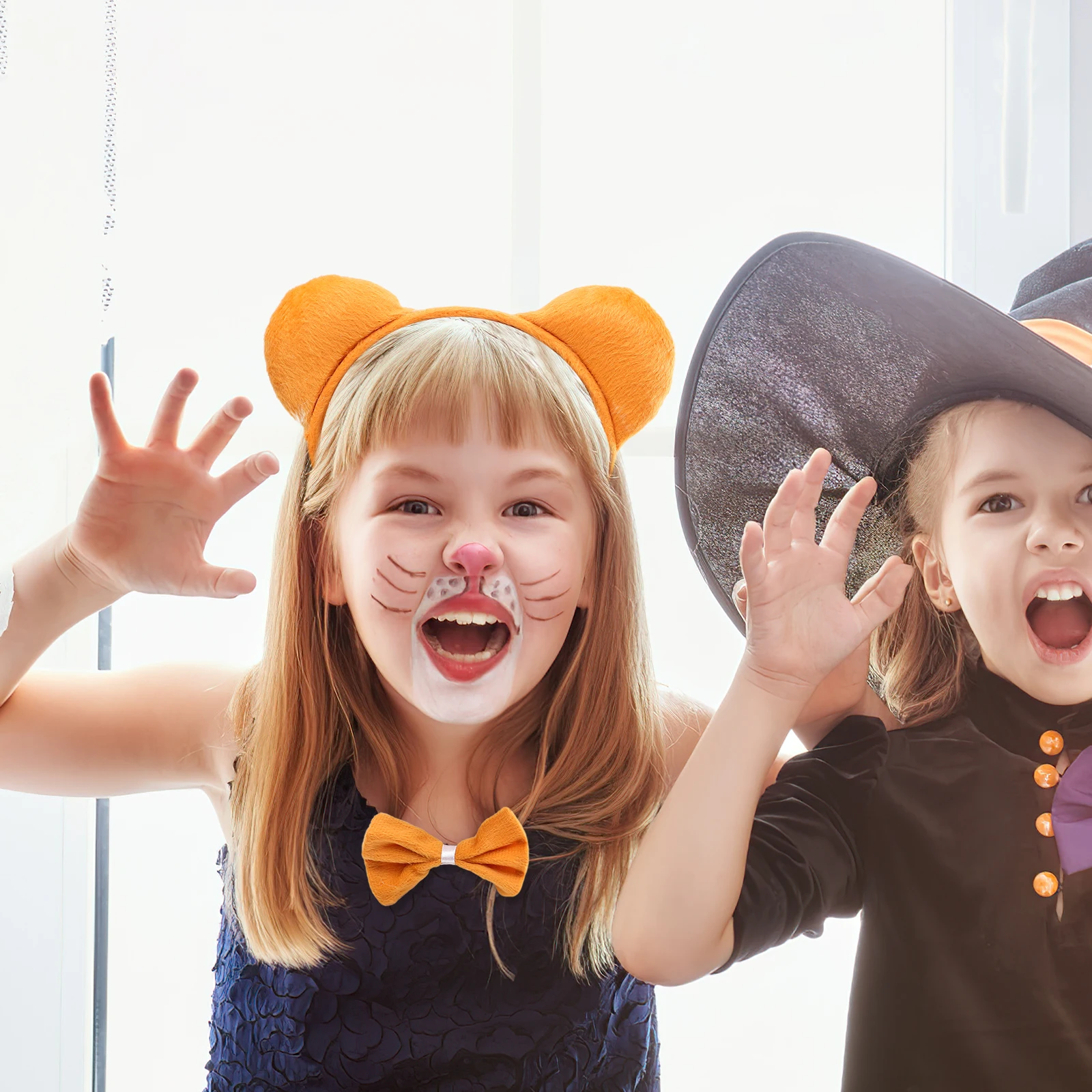 

1 set Animal Cosplay Props Set Bear Accessories Comfortable Wear Bear Headb Halloween Party Role Play Tail Headb