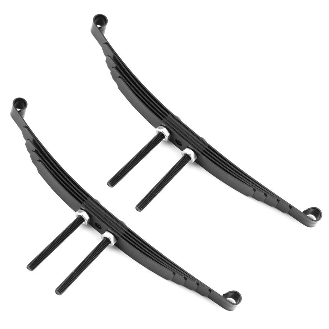 2 set Steel Leaf Springs for 1/14 RC Tractor Trailer Truck Model Car Upgrade Parts Spare Accessories, D