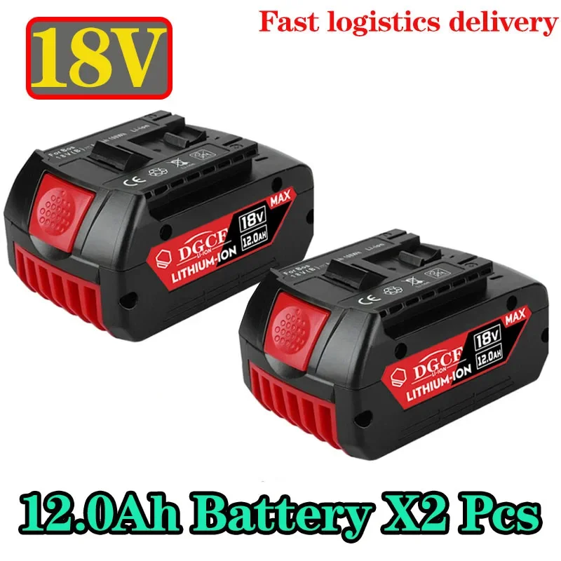 NEW 18V 12000mAh Ersatz Batterie für Bosch 18V Professionelle System Cordless Werkzeuge BAT609 BAT618 GBA18V80 18650 Zelle