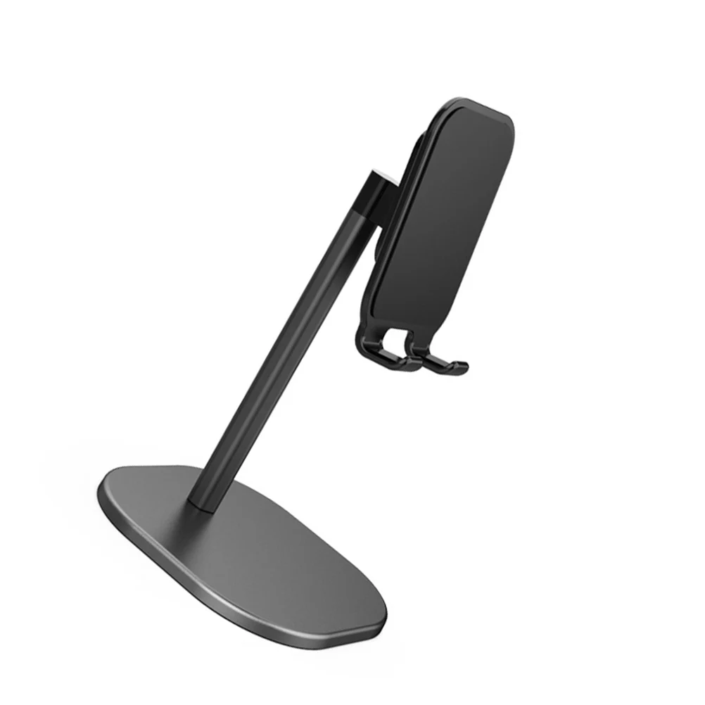 

Sturdy Tablet Stand Holder Lazy Phone Bracket Compact Desktop Clip Accessories for Smartphones Stable Charging Watching