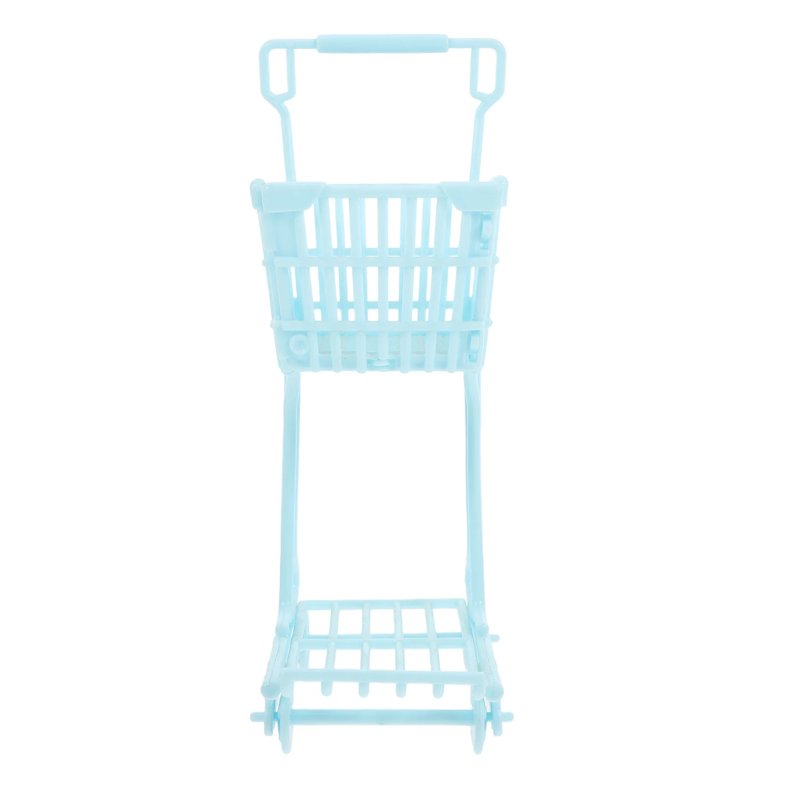 

1pcs Mini For Toddlers Pink Small Basket With Handle Pretend Play Storage Organizer Car Storage Organizer Shopping Desk