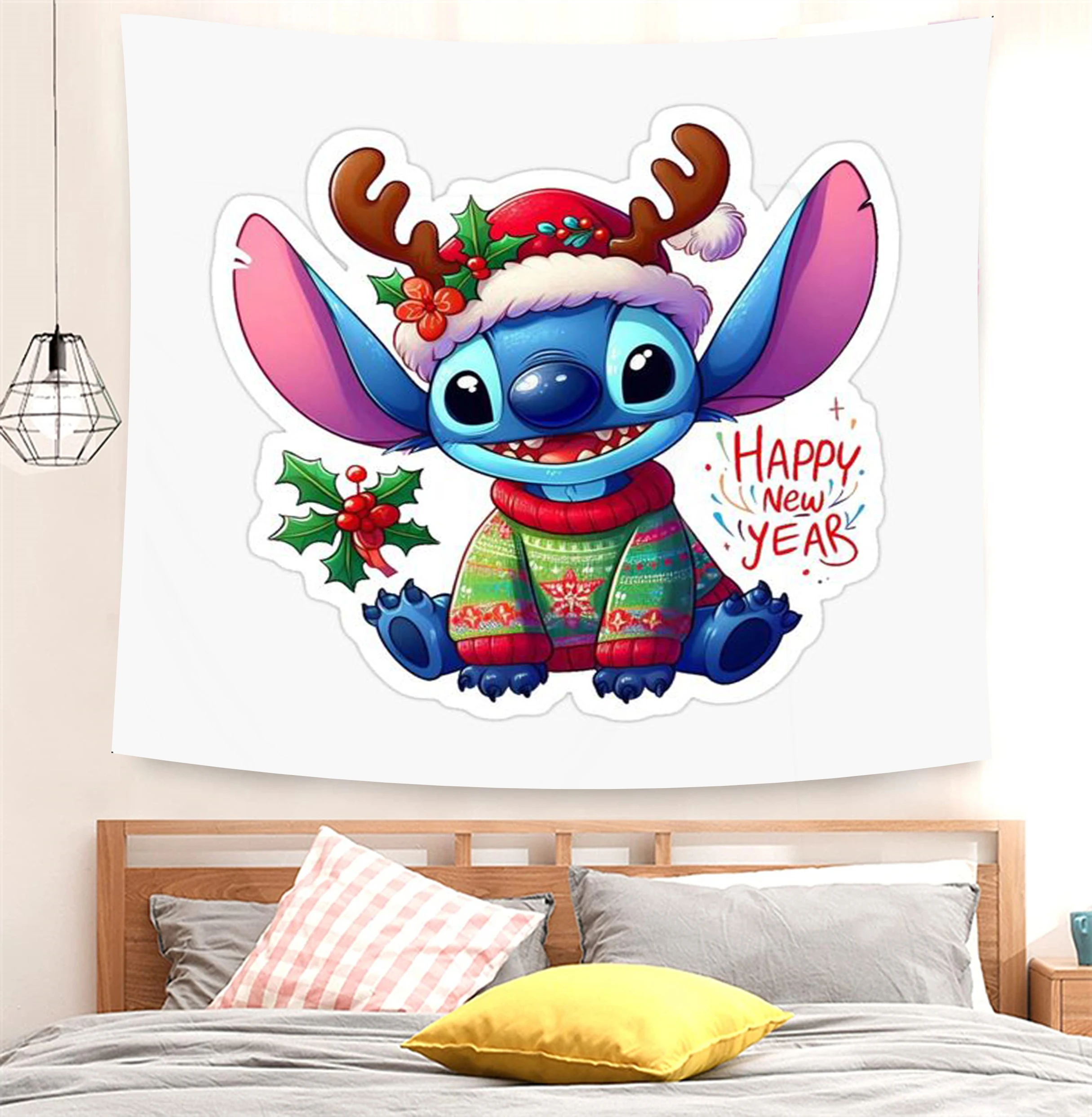 Christmas Stitch Tapestry New Year Tapestry Home Decoration Background Tapestry Painting Home Decoration Wall Decoration