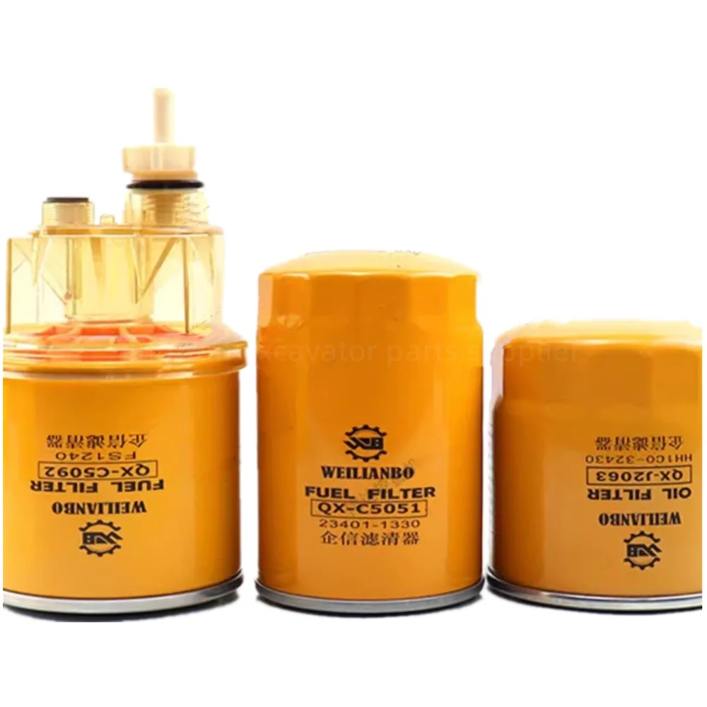 

Для Shantui SD60-9 75-9A дизельный фильтр масляный воздушный фильтр масляный и чашка воды фильтр детали экскаватора