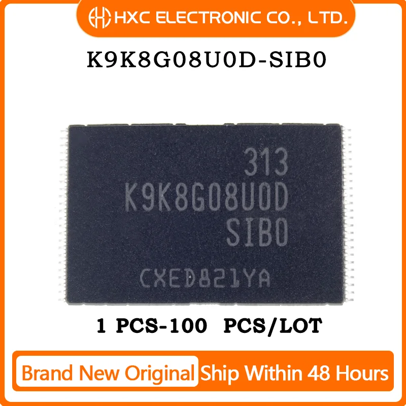 1PCS/5PCS/10PCS/50PCS K9K8G08UOD-SIBO K9K8G08UOD TSOP48 Brand New Original IC CHIP