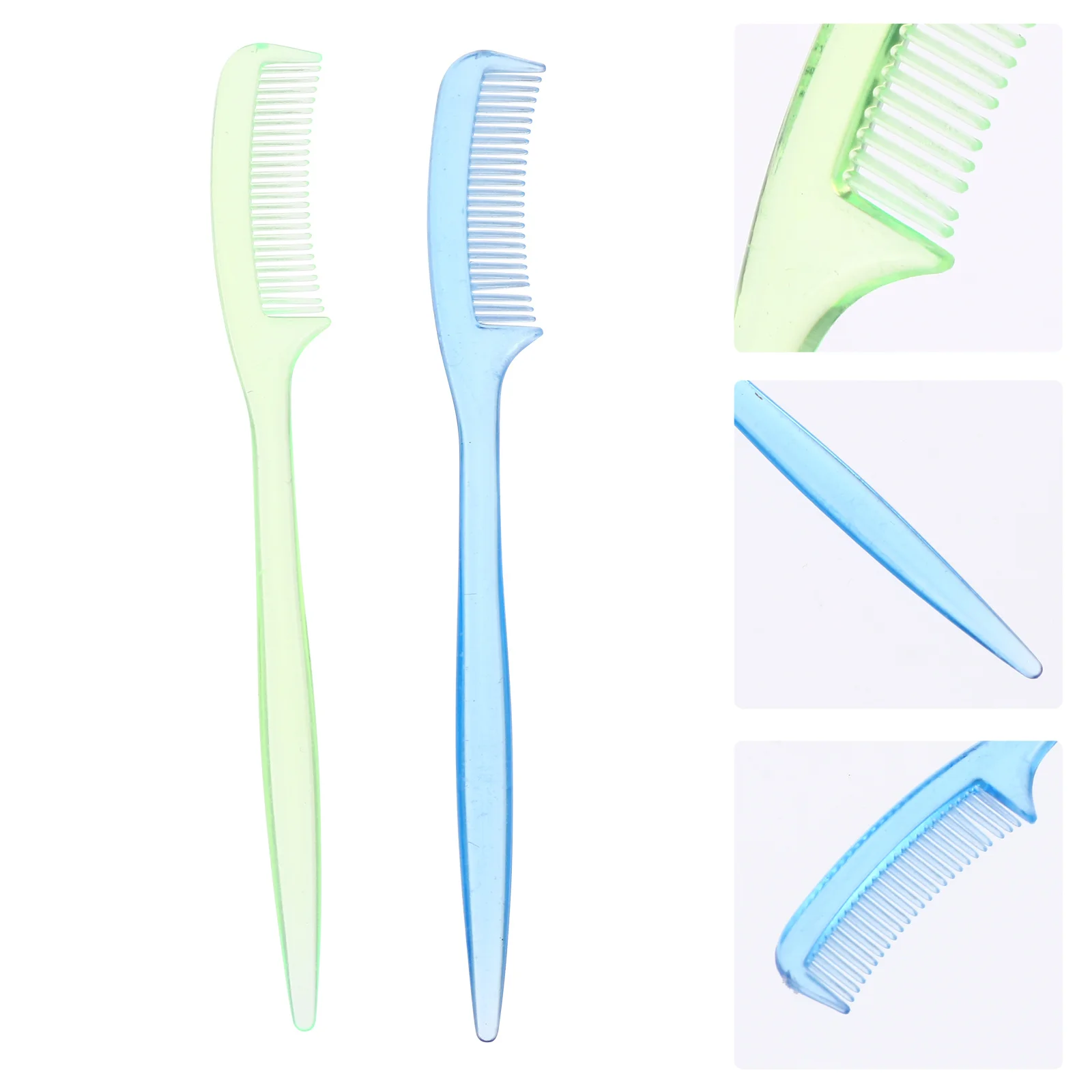 100Pcs Eyelash Comb Brow Brush Professional Makeup Tool for Eyelash Extensions Fake Lashes Mascara Application Salon Home Use