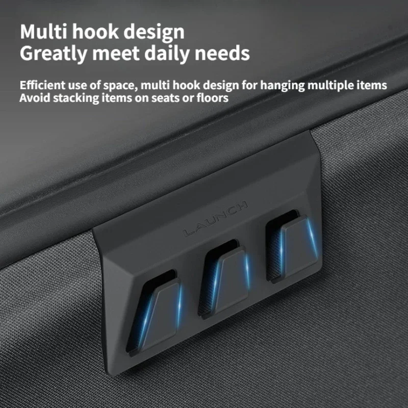 Rear Trunk Hook Side Hidden Hooks Storage Holder Bag for Tesla Model Y/YL Juniper Launch 2025 Interior Decoration Accessories
