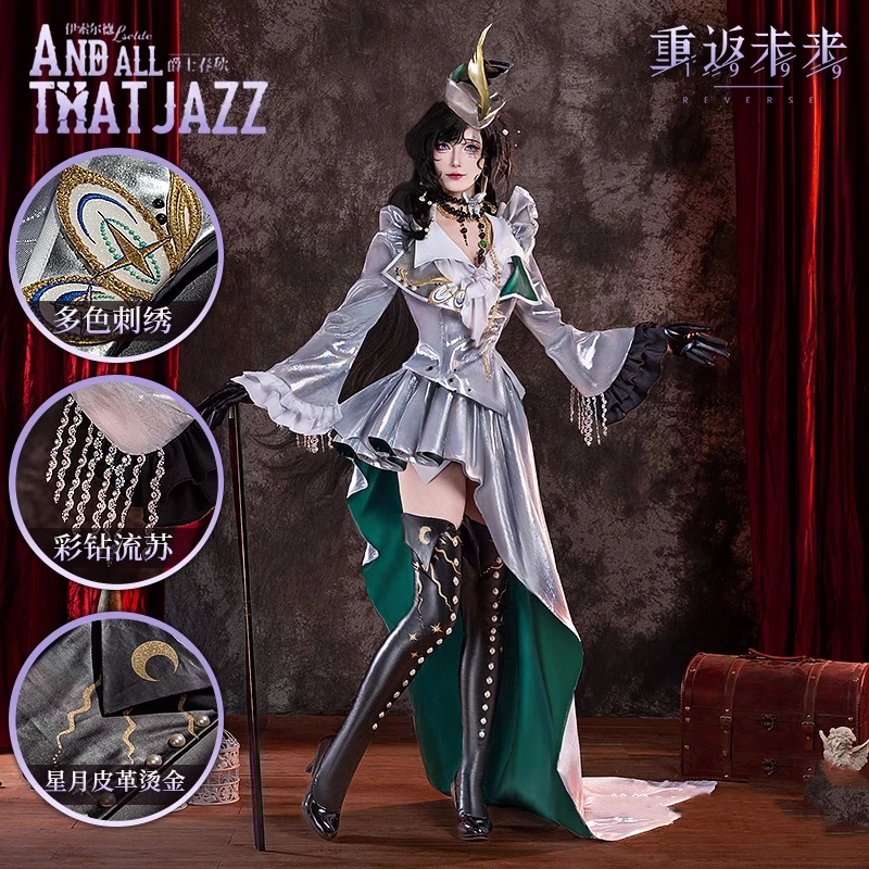 

Isolde Cosplay Costume Dress Game Reverse 1999 Anime Women Cool Shirt Skirt Coat Role Play Clothing Halloween Costumes 2025 New