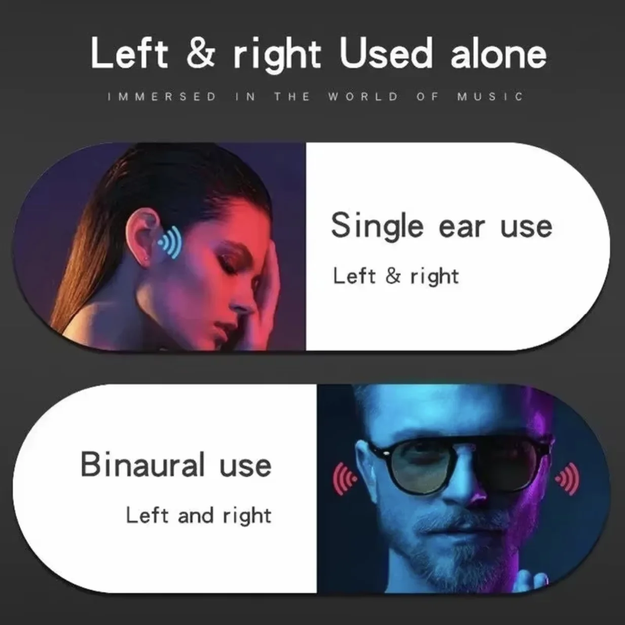 Oringinal T75 TWS Bluetooth 5. - Bone Conduction Headphones Bluetooth 5.3 ulasan dan harga