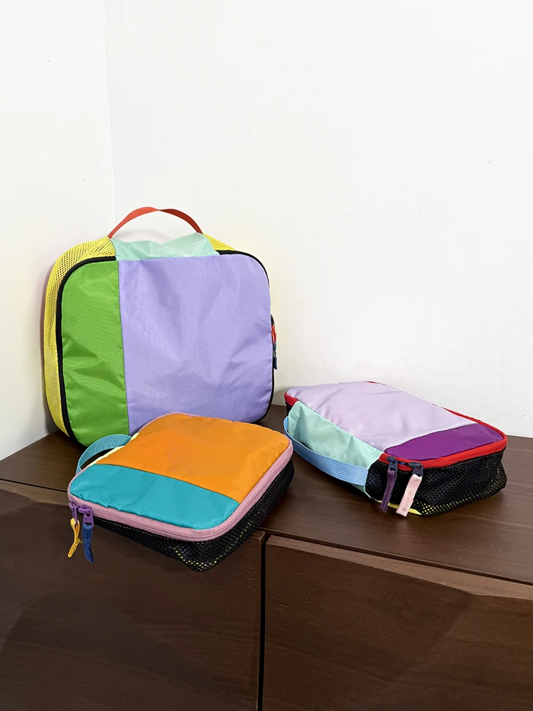 

Дорожная сумка GUDI Tee-In-One, косметичка для туалетных принадлежностей, сумка для хранения с принтом альпаки, нейлоновая складная сумка для отдыха