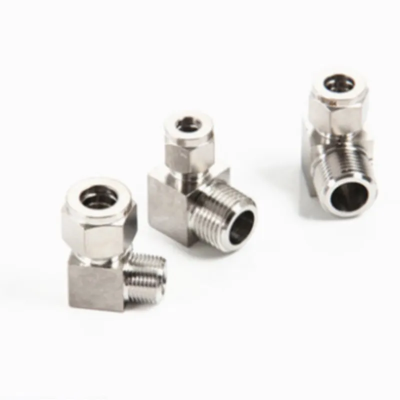 1pc 304 stainless steel ferrule elbow middle 90 degree right angle ferrule elbow 3 4 6 8 10 12 14 16