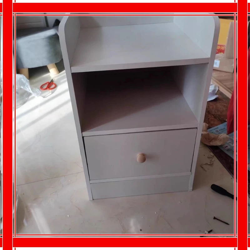 Тумбочки с двумя ящиками, полка для хранения, современные торцевые столики, деревянная прикроватная тумбочка в фермерском доме для мебели для гостиной и спальни