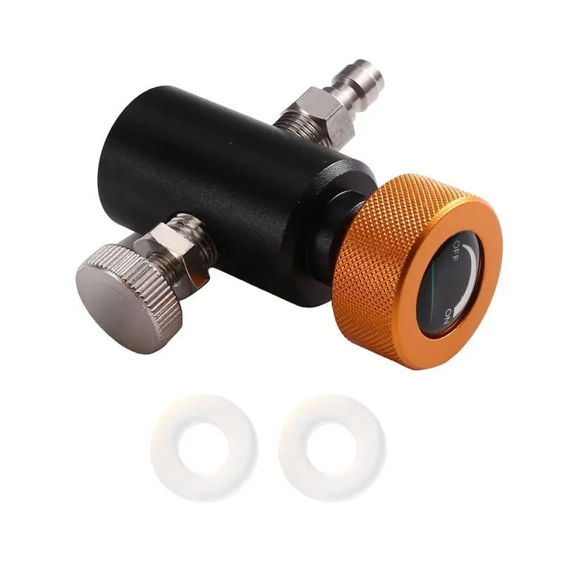 75STO-Double Hole With 8Mm Male Head And Deflated Screw Tr21-4 Thread Refill Adapter For Sodastream Quick Charging Adaptor