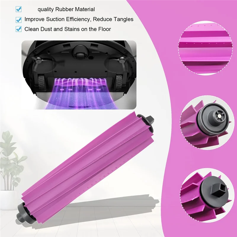 【Popular】Accesorios para repuestos de aspiradora Robot EUREKA E20 Plus, cepillo principal, paño de limpieza, cepillos laterales, filtros