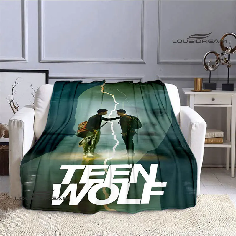 Movie Teen Wolf Printing blanket warm Flange blanket picnic blanket  Home travel blanket bed linings birthday present