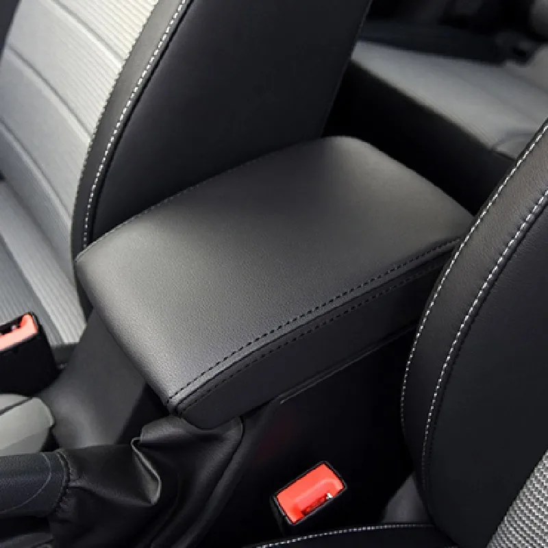 For Skoda Octavia 2015~2020 1pc Car Armrest Box Waterproof Scratch-Resistant Dustproof Kit Trim Cover Direct Install Accessories