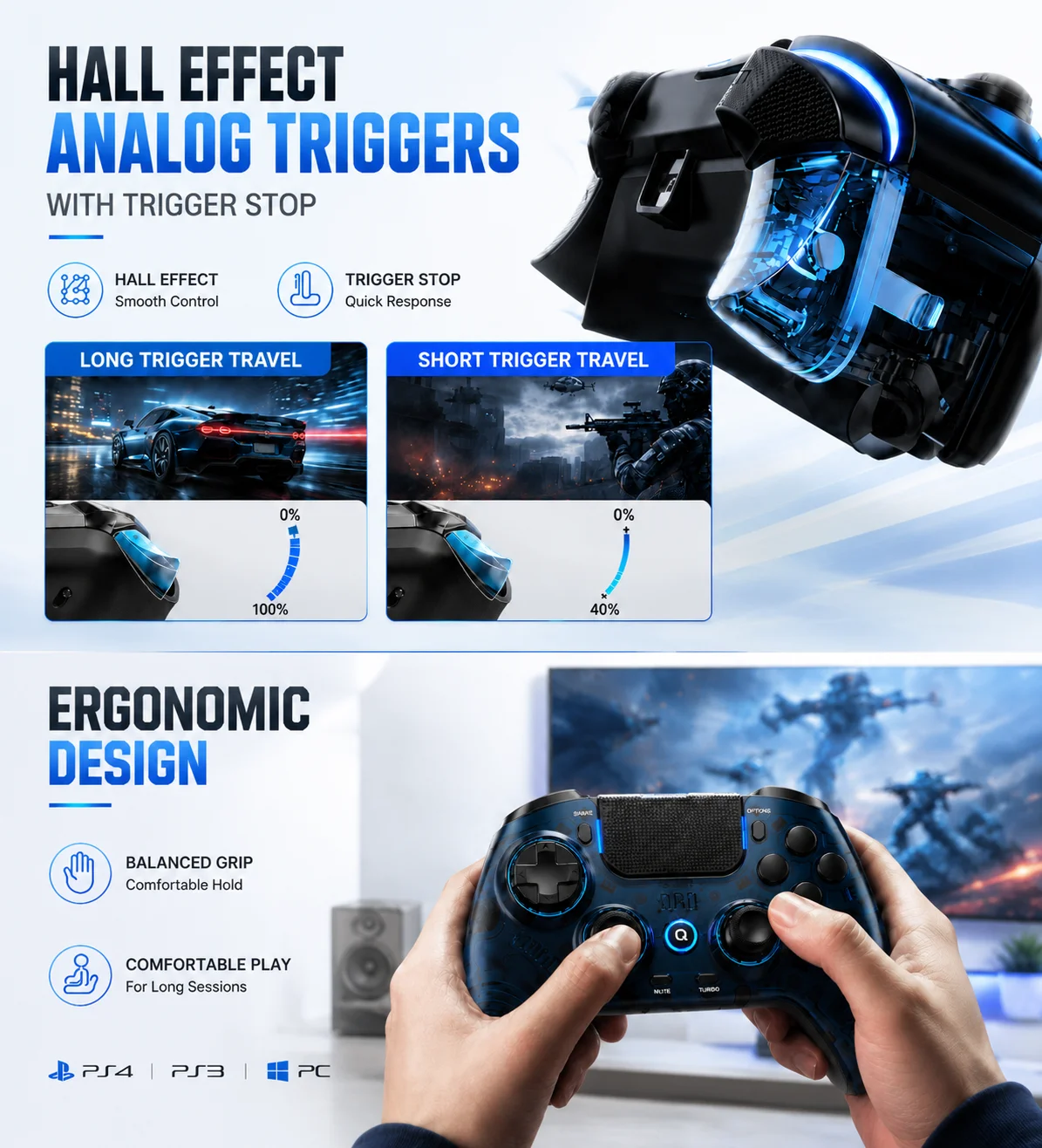 Thumbnail 4 - #5 Latest PS5 Wireless Gamepads Offers
