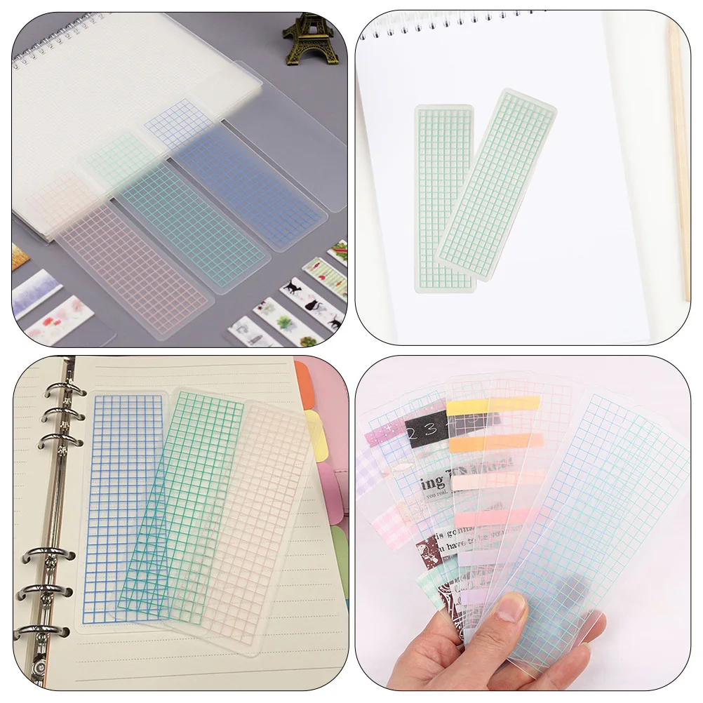 50pcs Washi For Office School Home Outdoor Sub-Packing Dispensers Dispensing Tape Packing Boards Use Tape Organizer Boards