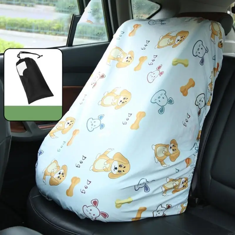 Thermal Insulated Infant Car Protectors With Fleece Lining Dustproof Travel Accessories