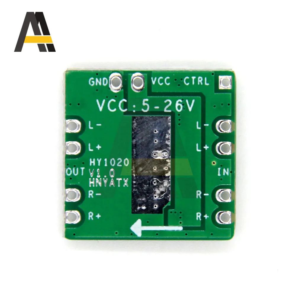 Placa de amplificador de potencia diferencial de un solo extremo, 2x15/20/30/42W, audio digital Clase D, módulo de amplificador de potencia de un solo extremo, 5-26V