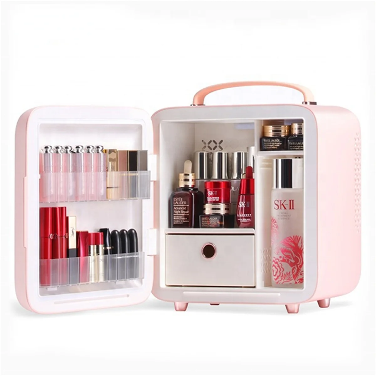 

New mini fridge refrigerator cosmetic storage skincare fridge makeup refrigerator beauty refrigerator