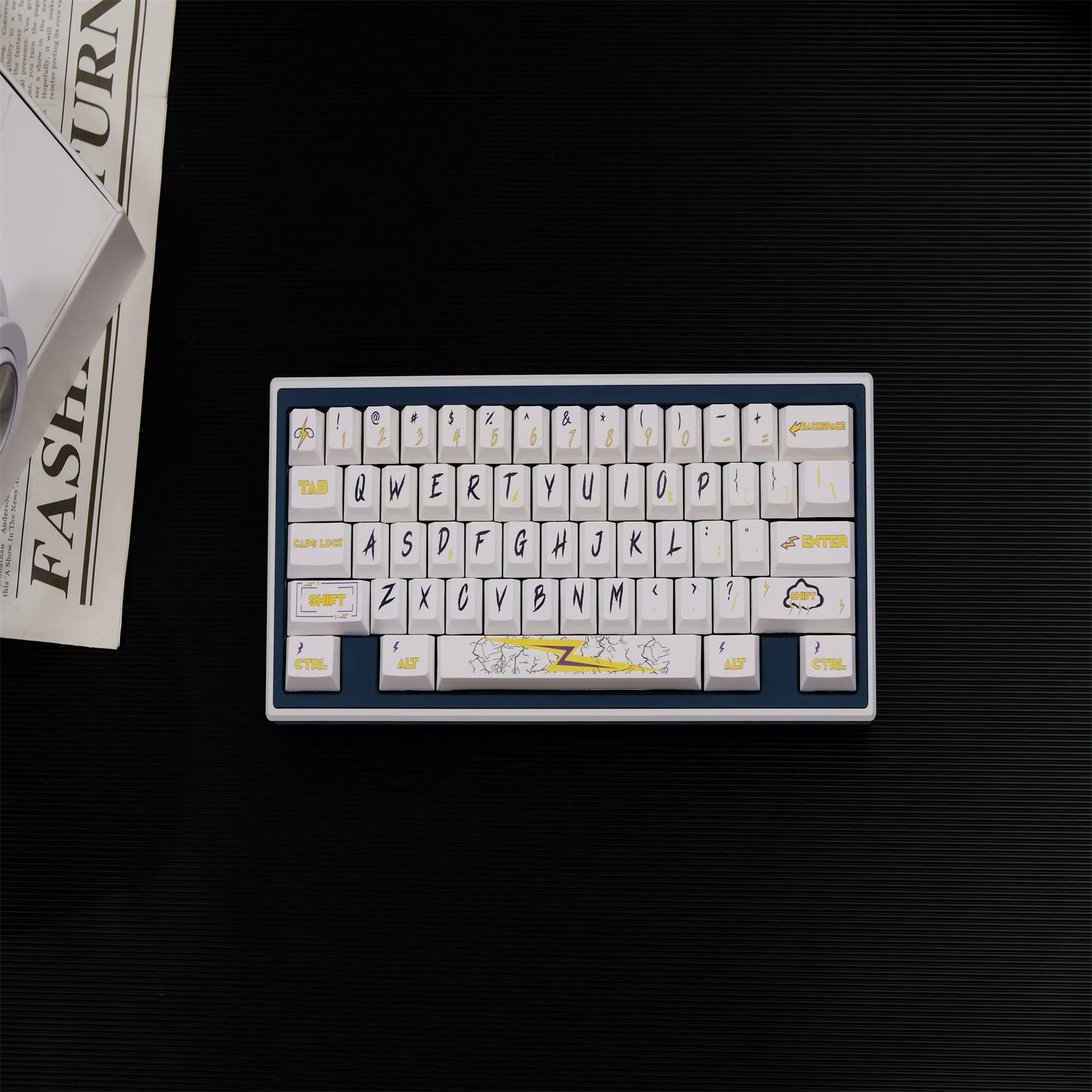 

Lightning Keycaps 148 Keys PBT Material CHERRY Profile Customization Personalized For CHERRY MX Switch Mechanical Keyboard